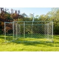 thumbnail image 4 of Magic Union 7.5'x 7.5'x 5.3' Large Outdoor Kennel Heavy Duty Dog Cage with Water -Resistant Cover, 4 of 9