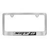 Jeep SRT-8 Chrome Plated Metal License Plate Frame Holder