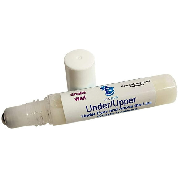 Under/Upper Under Eye and Above The Lips Wrinkle Treatment, New and Improved Formula, with Manuka Honey, Hyaluronic Acid, Argan Oil, Papaya, Marine Collagen and More, by Diva Stuff