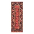 thumbnail image 3 of Unique Loom Outdoor Tribal Collection Area Rug - Quepos (2' 7" x 7' 1" Runner Multi/Black), 3 of 7