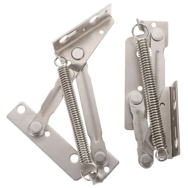 1 Pair Lift And Up Hinge Spring Loaded Hinge Lid Support Locking Hinge