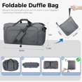 thumbnail image 3 of Bolsa de viaje Fmeida 65 L con compartimento para zapatos, repelente al agua, 3 of 7