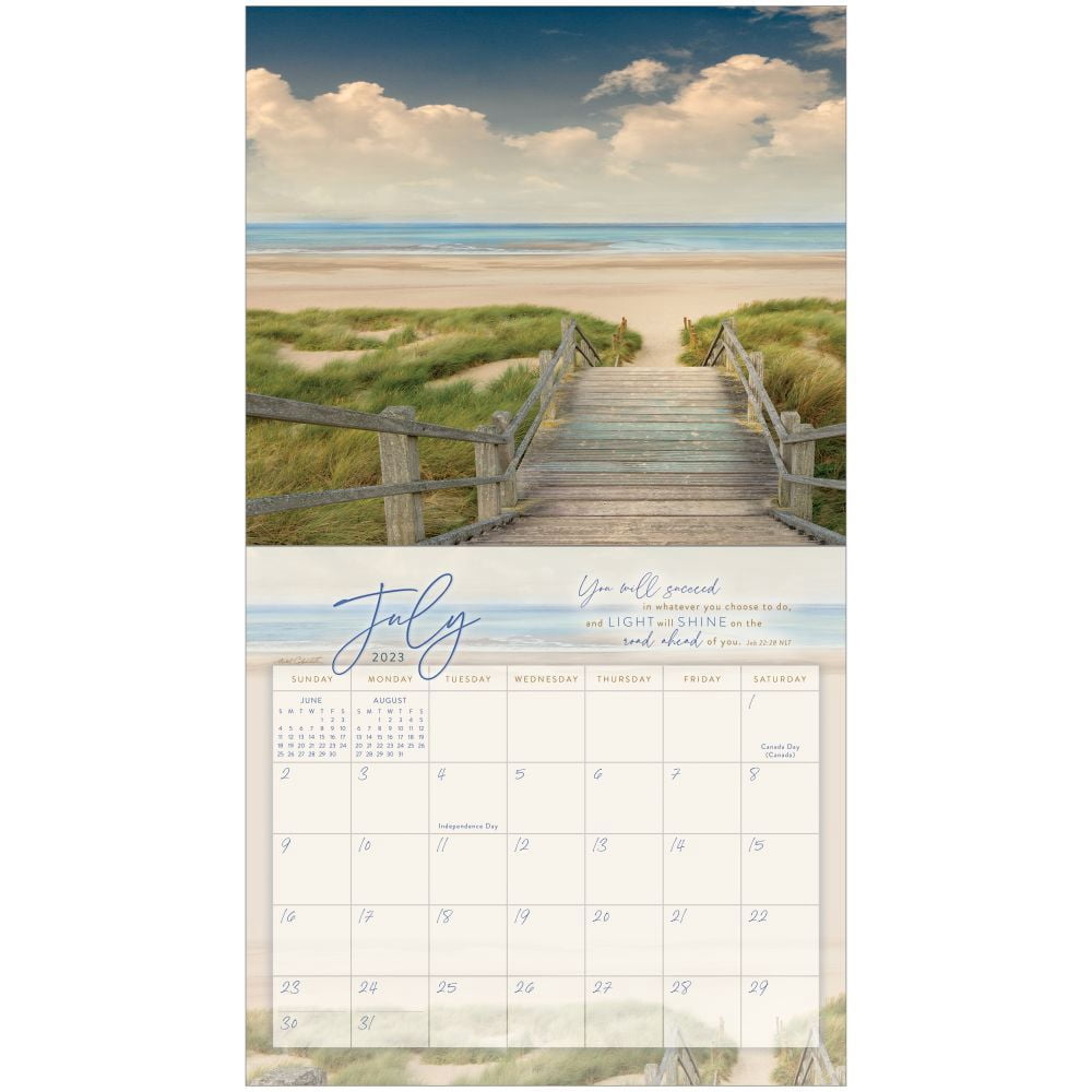 Legacy Publishing Group, Seaside Serenity 2023 Wall Calendar - Walmart.com
