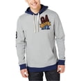 thumbnail image 1 of American Rag Mens Varsity Hoodie Sweatshirt, Grey, XX-Large, 1 of 4