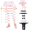 thumbnail image 3 of EnJoCho Girls 2 In 1 Skirted Leggings High Waist Color Stretchy Pants Cute Skirt Overlay Bottoms Designed For Daily Casual Wear Stage Performance Kids Dressy Outfit, 3 of 4