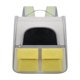 thumbnail image 1 of Bolsa de viaje de la ventana transparente de la mochila para el portador de gatos para conejos de gatito gatito de senderismo amarillo, 1 of 8