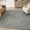 Blue, variant on Nourison Graceful 2'3" x 7'6" Grey Modern Indoor Rug