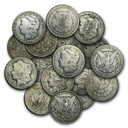 Random Year $1 Cull Morgan 90% Silver Dollar Full Date No Holes 1878-1904