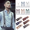 thumbnail image 3 of YAOBAMM Elastic Suspender Men Suspender with 6 Button Closure Non Slip Design Adjustable Elastic Keep Your Pants Up with Y Shaped Heavy Duty Suspender, 3 of 7