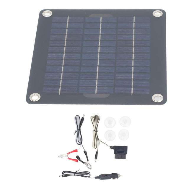 Solar Battery , Solar Trickle Monocrystalline High Efficiency 20W Durable Wide Application For Car