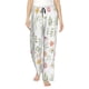 thumbnail image 1 of Fotbe Wildflower Watercolor 2 Pantalones de Pijama para Mujer, Pantalones de Dormir, Pantalones Pj con Cordón y Bolsillos-X-Large, 1 of 6