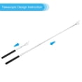 thumbnail image 3 of Telescopic Teachers Pointer Stick  2 Pcs Classroom WhiteBoard Teacher Hand Finger Mini Pointer  Black Style 1, 3 of 7