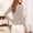 Beige, variant on T Shirts Women Long Sleeve Crew Neck Slim Fit Casual Basic Top Soft Everyday Comfort Tee Shirt, Size L