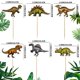 thumbnail image 2 of KeaiBear 30 toppers de dinosaurio para cupcakes para fiesta, 2 of 7