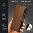 thumbnail image 3 of for Samsung Galaxy Z Fold 7 Classic PU Leather Case, Magnetic Closure Vintage Card Slots Wallet Case Wrist Strap Embossed Kickstand Full Body Protection Phone Cover for Samsung Galaxy Z Fold 7, Brown, 3 of 8