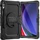 thumbnail image 1 of Funda para Samsung Galaxy Tab S10 Plus 12.4 pulgadas 2024/S9 FE Plus/S9 Plus 2023, funda protectora resistente a prueba de golpes con protector de pantalla, soporte giratorio de 360°, correa de mano, 1 of 9