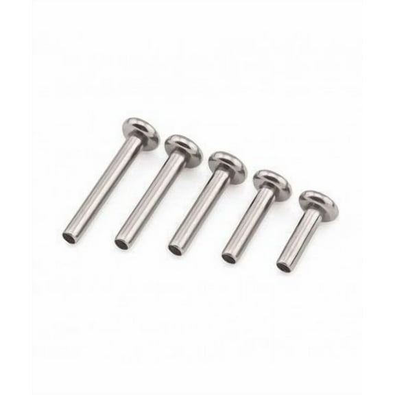 Threadless Posts 16g 3/8"  (1.2*10mm) F136 Titanium  High Polish