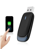 Wireless Carplay Adapter for iPhone, Convert Wired to Wireless CarPlay Dongle, 5.8 GHz WiFi Apple Carplay for iOS 10  and Cars from 2016 , Mini Size, Plug and Play, No Delay