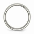 thumbnail image 2 of Titanium Grooved 10mm Brushed and Polished Band Size: 12; for Adults and Teens; for Women and Men, 2 of 6