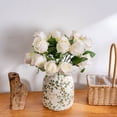 thumbnail image 6 of Summer Savings! Boovnll Artificial Flowers, Fake Rose Bouquet UV Resistant Silk Flowers, Lifelike, No Fade, Fake Flowers for Wedding, Party, DIY Tables Centerpiece Decor - Fake Flowers, 6 of 8