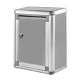 thumbnail image 1 of Buzón de sugerencias con cerradura, caja de donaciones, buzón para recaudación de fondos, urna montada en la pared, buzón con cerradura de llave para, 1 of 8