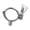 1, variant on Hinged Sanitary Clamp 304 Stainless Clamp Fitting with Wing Nut Tightening for Pipe Installation and Maintenance