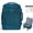 Blue Green, variant on Travel Backpack for Men, 18x14x8 Spirit Airlines Personal Item Bag with Clear Toiletry Bag, Laptop Carry Backpack with USB Port, Airline Approved Under Seat 14 Pockets 30L, Black