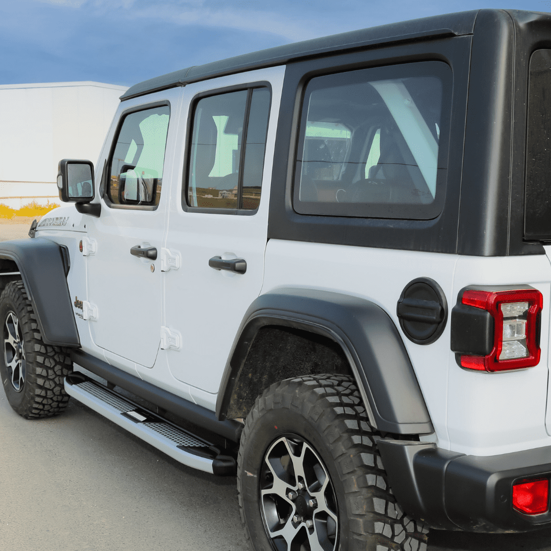 Erkul 5.2" Running Boards for Outlander Sport 2011-2025 - 350 lb Heavy Duty Aluminum Wide Side Steps Nerf Bars | No-Drill Installation | Mounting Brackets Included - Silver