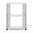 thumbnail image 4 of Furinno JAYA Simple Design Bookcase, White Oak/Chrome, 4 of 5