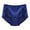 Blue, variant on Womens Underwear Briefs High Waisted Full Coverage Floral Lace Underwear Breathable Woman Underwear Panties for Women Size L