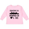 thumbnail image 3 of Inktastic Memphis Tennessee Someone Loves Me Skyline Boys or Girls Long Sleeve Toddler T-Shirt, 3 of 5