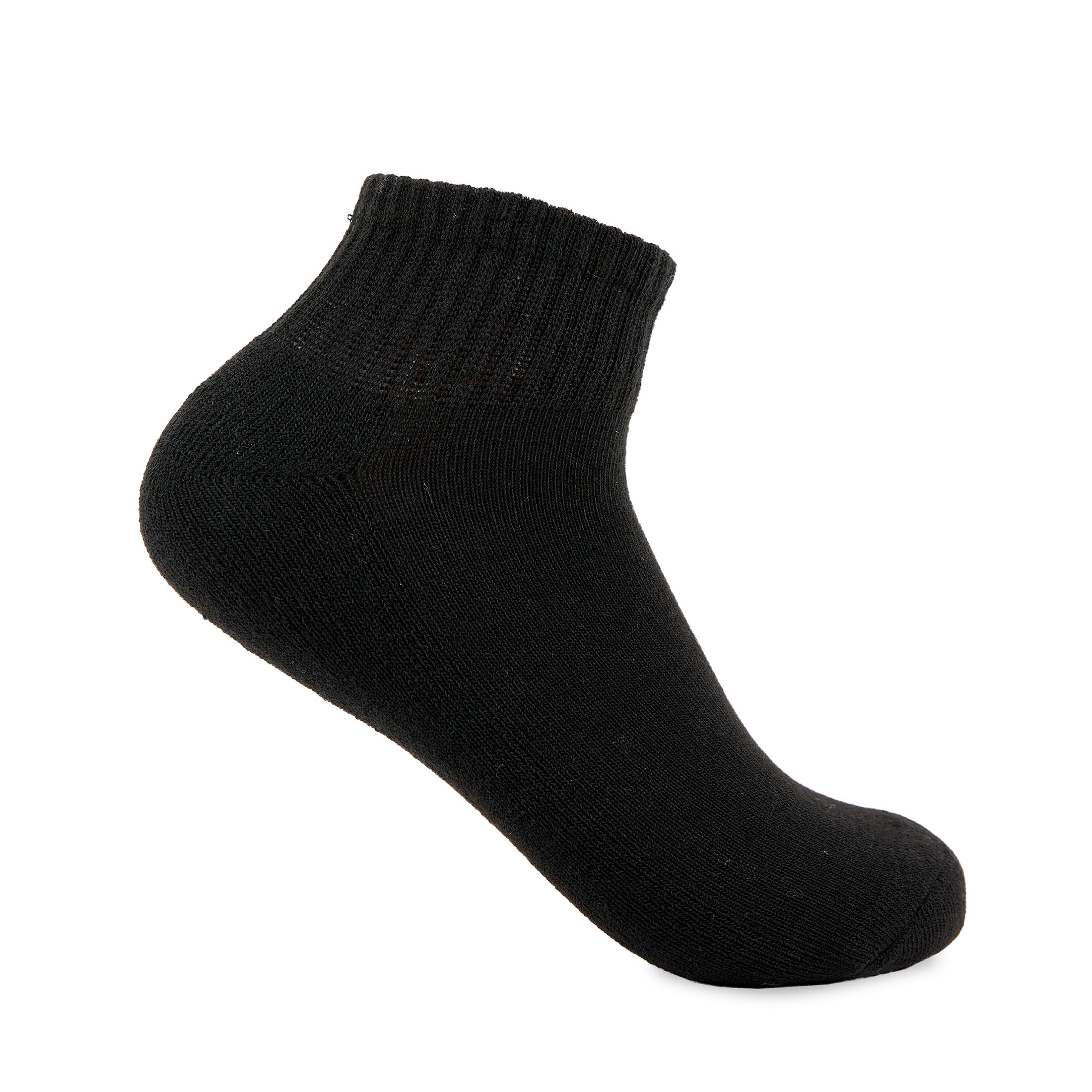 Fruit of the Loom All Day Comfort Boys Ankle Socks, Sizes 4.5-9, 10-Pack