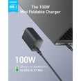 thumbnail image 2 of Banco de energía Anker MagGo de 10000 mAh con cargador nano de 100 W, 2 of 7