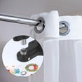 thumbnail image 2 of 1 Set Hand Press Grommet Machine Grommets Eyelet Machine Hole Punch Tool Kit with Dies Grommets and Hammer for Grommets Snap Buttons Rivets Eyelets Pearls (Black), 2 of 11