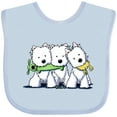 thumbnail image 3 of Inktastic Westie Pro Players Boys or Girls Baby Bib, 3 of 4