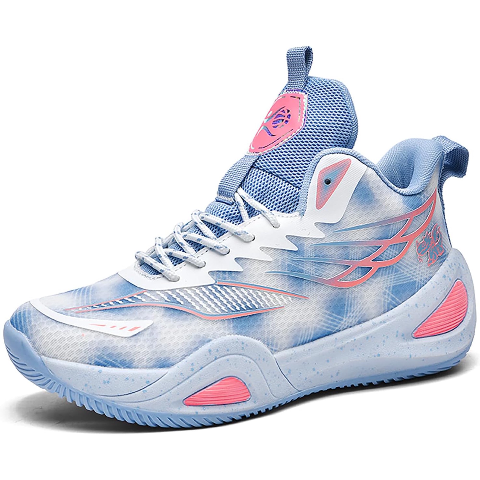 High Top Womens Mens Basketball Shoes Breathable Non Slip Outdoor Sneakers Comfortable Fashion Athletic Training Sport Shoes