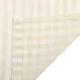 thumbnail image 4 of Nanshing Ethel Rod Pocket 3-Piece Stripes Tier Curtain Sets, Beige, 56" x 14", 4 of 5
