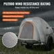 thumbnail image 3 of Carpa para camioneta VEVOR, carpa para camioneta de 6.4'-6.7' con capa para lluvia y bolsa de transporte, carpa impermeable para camión de doble capa PU2000mm, con capacidad para 2-3 personas, 3 of 9