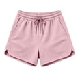 thumbnail image 7 of Women's Gym Athletic Shorts Summer Comfy Cotton Lounge Casual Sweat Shorts with Pockets, S, 7 of 7