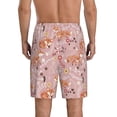 thumbnail image 4 of Lsque Beautiful Fox Mens Sleep Pajama Shorts,Short Pajama Pants, Cotton Ultra-Soft Knit-4X-Large, 4 of 9