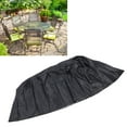 thumbnail image 1 of Round Patio Table Chair Set Cover, 210D Oxford Cloth Dust Proof Anti Fading UV Resistant Water Resistant Patio Table Chair Set Cover Outdoor Table Cover, 1 of 7