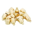 thumbnail image 4 of de 200 Tono de Plata Dorado Collar Cordón Crimpado Tapas Finales Borla Caps Broche de para Cuero Llavero Collar Pendientes Joyería, 4 of 9