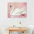 thumbnail image 2 of BCIIG Coquette Canvas Wall Art Decor, Preppy Girl Room Coquette Wall Decor Vintage Flowers Swan Bow Butterfly Painting Coquette Posters for Girl Bedroom College Dorm Decor 20x16in, 2 of 6