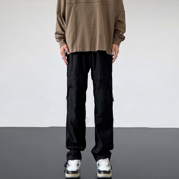 Cargo Pants for Men Baggy Mens Jogger Pants with Pocket Hiking Pants Men Casual Pants