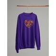 thumbnail image 3 of Storybook Style Flowers Sweatshirt Women -Image by Shutterstock, Female XX-Large, 3 of 4