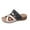 Blue Casual Sandals, variant on Women's Casual Sandals Comfortable Open Toe Buckle Slip On Flat Wedge Shoes Outdoor Walking Beach Sandals Blue 38