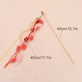 thumbnail image 3 of 3PCS Cat Wand Set Interactive Funny Tassel Kitten Wand with Cat Teaser Refill, 3 of 10