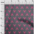 thumbnail image 1 of oneOone Silk Tabby Fabric Floral Block Print Sewing Fabric BTY 42 Inch Wide, 1 of 4