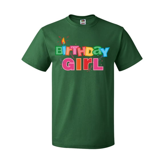 Inktastic Birthday Girl Letters T-Shirt