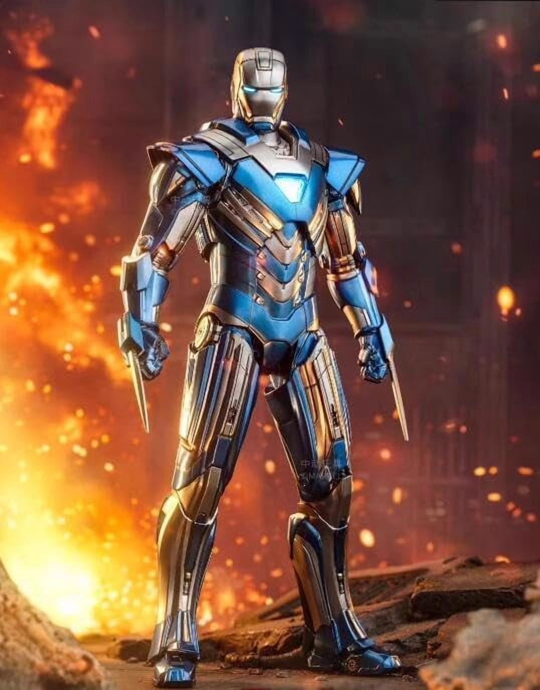 ZD Toys 1/10 Scale MK30  iron man 7 inch Action Figure,Non-Luminous Version 1906-30